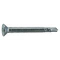 Saberdrive Self-Drilling Screw, 1/4" x 2-1/2 in, Zinc Plated Steel Torx Drive, 49 PK 52598